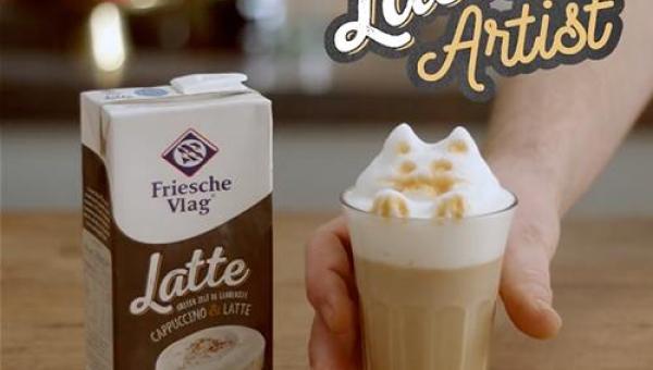 Thumbnail voor video: Word ook Latte Artist - Latte Kat 3d